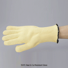 350℃ Heat & Cut Resistant Glove, with Kevlar® Fiber Surface, Cotton Liner, L330mmUsable for Both Hands, Comfortable, Washable, 내열 & 내절단 장갑