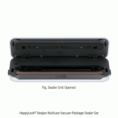 HappyLock® Deojon Multiuse Vacuum Package Sealer Set, Semi-Vacuum Function Up to 300mm Sealing, with Bags & Roll, 다용도 진공포장기 세트, 진공과 밀봉, 반진공 기능