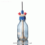 DURAN® Stirred Bottle Reactor-set, GL45/GLS 80, with Mag-Stir Shaft/Impeller and 2 & 4-Ports, 500~2000㎖ Ideal for Small Volume Mixing/Reaction, Up to 140℃, 500 rpm Autoclavable, FDA, 자석교반기용 바틀형 반응조