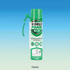 Polyurethane Foam & Foam Cleaner, Spray- & Gun-type, 750㎖For Sealing·Repair·Insulation, 우레탄 폼 & 폼 클리너