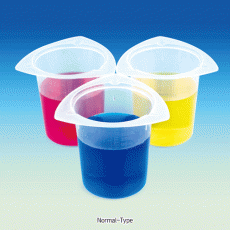 PP Tricorn Beaker, with 3-Dripless Spout, 50~1,000㎖Light Weight, Translucent, Autoclavable, 125/140℃ withstand, 트리콘 비커