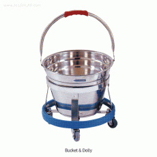 Stainless-steel Bucket, with Handle, High Quality, 14 LitFor Laboratory·Hospital·Cleaning, 스테인레스 버켓