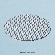 Desiccator Plate, PP & Stainless-steel, Perforated, Fine-finished, for Φ100~Φ300mm Desiccators