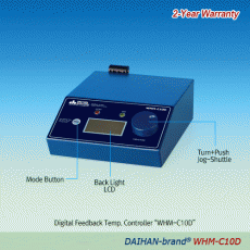 DAIHAN® Digital Feedback Temp Controller “WHM-C10D” , up to 700℃, ±0.1℃, with Back-Light LCDFor All-purpose Heating Instruments, Available K-type External Direct Contact Thermocouple(Optional), 디지털 온도 조절기