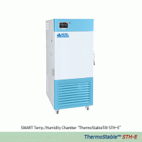 DAIHAN® General Purpose SMART Temp/Humidity Chamber “ThermoStable TM STH-E” , 155·305·420·800 LitWith Smart-Lab TM System, Water Tank, Touch-Screen LCD, CFC-Free, -20℃~80℃ ±0.3 ℃, up to 95% RH, 스마트 항온항습기