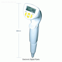 Witeg® WITOPET-EPTM Electronic Digital Pipettor, Single / 8-Channel Pipettor, 2㎕~1000㎕With Motorized Tip Ejection & Proven Cellular Battery, 전자식 디지털 다기능 피펫