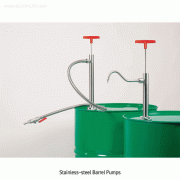 Burkle® Stainless-steel Barrel Pump, Ideal for Flammable Liquid, 350 & 560㎖/strokeWith PTFE-Gasket, Immersion Tube Φ32mm, Use Anti-static set - Ideal for Flammable Liquid, [ Germany-made ] , 스텐레스 배럴펌프