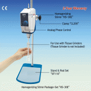 DAIHAN® Homogenizing Stirrer “HS-30E” , for Tissue Grinder, 200~5,000rpmAnalog Phase Control, without Tissue Grinder, with Certi. & Traceability, 호모게나이저 스터러