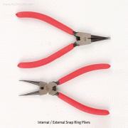 Internal/External Snap Ring Plier, with PVC Coated HandleWith Straight-/Curved-type, Ideal for Snap Ring, Range of Use 19mm~60mm, 스냅링 플라이어