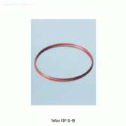 DURAN® Teflon FEP and Silicone O-ring, for Flange of Reaction Vessel반응조용 O-링, 진공용에 적합, 내열/내약품성, -200℃~+205℃(FEP), -50℃~+200℃(Sili.)
