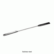 Bochem® High-grade Scoop-Spatulas, with Half Round Scoop, L130~210mm Made of Non-magnetic 18/10 Stainless-steel & PTFE-coated, 비자성 스쿠프-스패츌러