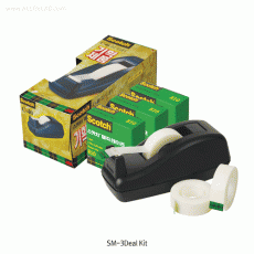 3M® Scotch® “SM-3Deal” Magic Tape Comfort-kit, with Write-On-Labels, ideal for Office with “C-40” Standard Dispenser & 3Tapes 18mm×L32m, “SM-3Deal”, 스카치® 매직테이프 킷트