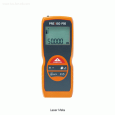 Komelon® Laser Meter, Swiss Technology, 50/120m, Continuous Measurement with 1.5V Battery, Compact Slim-Type, 초소형 레이저 거리측정기