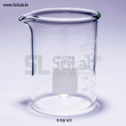 PYREX® Safety Heavy Duty Beakers, Low Form, 150~5,000ml<br>내충격용 해비듀티 비커, Reinforced Rims and Spout, Mechanically Strong, α3.3-glass