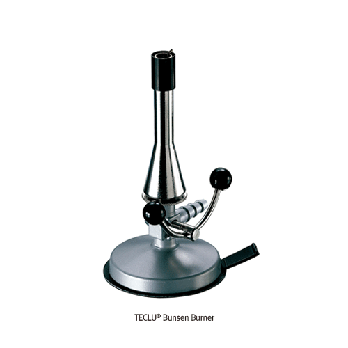 Bunsen Gas Burner, for Propane-·Natural-·Multi-Gases, DIN/ISO<br>Safety-Base Separately, 분젠 가스버너, 안전받침판별도