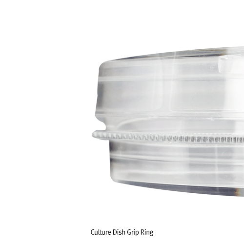 Biofil® Cell and Tissue Culture Dish, PS, TC-Treated & Non-treated, γ-Sterile, Φ35~Φ150mm<br>100,000 Clean Grade, Positioning Marker, Stackable, Lid with Effective Gas Exchange, -20℃+50℃, 셀 컬처 디쉬