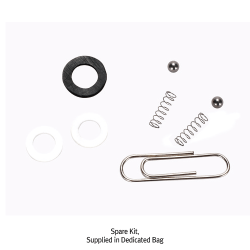 Topsyringe® Self Refilling Glass Syringe Set, Tube Feeding- & Vial Feeding-Syringe Type, 0.5~5㎖<br>With Spring-loaded Plunger & 3-way Valve System, All Interchangeable, 자동충전 주사기형 분주기 세트