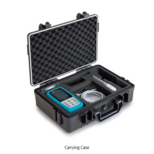 SAUTER Premium UCI(Ultrasonic Contact Impedance) Hardness Tester Set “HO”, for All Small Metallic Samples<br>Ideal for Obtaining Rapid and Precise Result, with Hardness Test Block & Hand Carrying Case, 초음파 경도측정기 세트, 테스트 블록 포함
