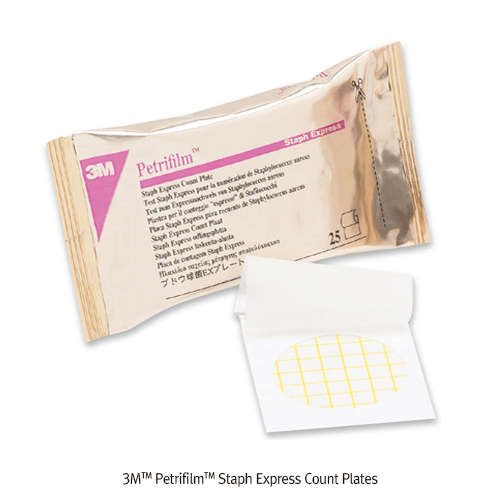 3M® Petrifilm®, Accurate, Easy-to-Use, Save Time to Improve Efficiency<br>For Aerobic·Yeast·Mold·Coliform·Staph Express·E.coil·Coliform Count Plate, 건조필름배지