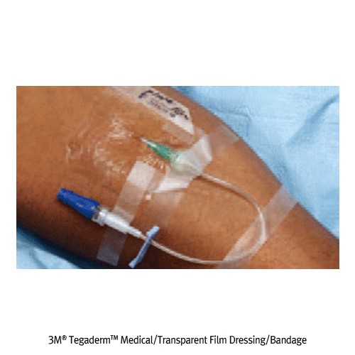3M® TegadermTM Medical Transparent Film Dressing/Bandage, Frame Style, Easy Monitoring of Wounds, Medicaluse<br>Hypoallergenic, Waterproof, Versatility, 병원용 투명 방수 필름 드레싱/밴디지