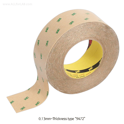 3M® 10~50mm×50m Adhesive Transfer Tape, Doubleside, 0.05 & 0.13mm-thick.<br>“9471” & “9472” for Plastics, Rubbers, High-Low Surface Energy, Clear, 다용도 전사(무기재)양면 테이프
