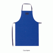 Cryo Apron, with Buckle, for Low-Temperature, -196℃<br>Ideal for Handling Low-Temp Hazmat·Liquid·LN2, <USA-Made> 저온용 앞치마