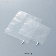 Tedlar® Gas Sampling Bag, Mouth Cap & PTFE Stopcock, 1~50Lit<br>Made of PVDF Film(Tedlar®), EPA cited, 테드라 가스 샘플링백, Teflon 계열, Tedlar® 재질