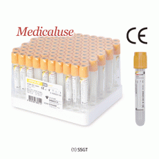 BD® Evacuated Blood Collection Tube, Ideal for Clinical Chemistry·Hematology·lmmunology Analysis, MedicaluseComposed of Sterilized Vacuum Tube·Holder·Multi Sample Needle, for Quick and Hygienic Blood Collection, 진공채혈관