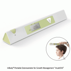 InBody® Portable Extensometer for Growth Management “InLabS50”, 50.0~200.0cm ±0.5cm, Measuring Time 1sec<br>Used with Growth and Development Management Apps “InKids”, LCD Display, <Korea-Made> 휴대용 신장계, 성장관리 어플지원