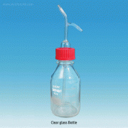 SciLab® GL45 DURAN glass Spray Bottle, for Reagent/Chromatography, 100~500㎖<br>With Safety GL Screw System/PTFE Inner Tube, Graduated, 눈금 스프레이어