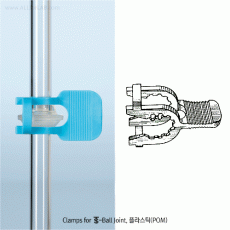 DURAN® Ball Joint Clamp, Plastic POM, KS-model, 볼-조인트 클램프