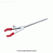2-prong Clamp, Cast-Zinc, Grip Capa. 40mm<br>Ideal for Circular and Irregular Object, 2-가닥형 클램프