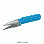 Bochem® Cork Borer Sharpener, Finished Surface, for all Size Φ5~Φ26mm<br>With Plastic Large Handle, Stainless-steel #430, 콜크 보러 샤프너