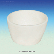 Alumina Crucible, Unglazed, 99.7%, 10~2,500㎖, without Cover, 1,750℃, 알루미나 도가니