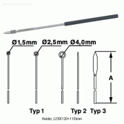 Bochem® High Grade Aluminium Holder and Stainless-steel Loop·Needle·Lancet<br>Suitable for Inoculating, 고품질 알루미늄 홀더와 스텐 루프·니들·란셋