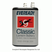 Energizer® Rectangular Manganese Dry-Cell, 6V<br>Ideal for Lantern, 100% Checked for Quality Assurance, 4각 망가니즈 건전지, 랜턴용