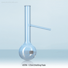 DURAN® Premium 100·125·150㎖ ASTM Distilling Flask<br>Made of Borosilicate Glass 3.3, ASTM E 133, ASTM 증류 플라스크