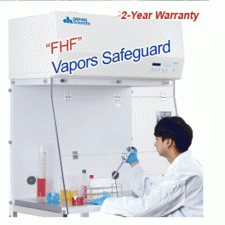 DAIHAN® Premium Filtering Multi-Fume Hood “FHF”, For Acids·Organics(VOCs)·Dust·Smell & Bacteria, w900·1200·1500mmDuctless, 5-Filters of 3μm Pre·0.3μm HEPA·2×Coated Active Carbon·Active Carbon, 3-Side Clear Viewing(PVC Pannel)With 11°Slanted F