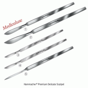 Hammacher® Premium Delicate Scalpel, Stainless-steel 420, Medicaluse<br>1. L155 & L163mm Delicate and 2. L120·125·129mm Very Delicate, <Germany-Made> 프리미엄 메스, 독일제 외과용, 비자성/비부식 특수스텐