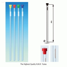 DURAN® Premium NMR Tube, 3-Accuracy Classes : Economical·Professional·Scientific<br>With Retrace Code and Plug, NMR 튜브