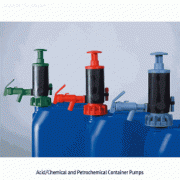 Burkle® Acid/Chemical and Petrochemical Container Pump, with 3Flexi-plugs, 8Lit/min.<br>For Φ49~60mm Mouth Containers, Immers Tube-adjustable, <Germany-Made> 애시드 & 케미컬 펌프