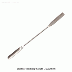 Hammacher® Premium Scoop-Spatula, with Half Round Scoop, L150 & 210mm<br>Rustproof Stainless-steel & PTFE-coated, <Germany-Made> 프리미엄 스쿠프-스패츌러, 독일제, 비부식