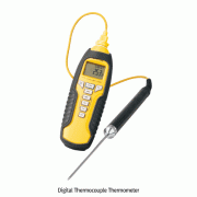 DAIHAN® IP67 Waterproof Digital Thermocouple Thermometer “TC9227A”, with K-Probe<br>With 10 Sets Memories Data Storage, Recalling & Clearing, -100℃+800℃, 방수/휴대용 1채널 디지털 온도계