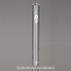 Classic Culture/Test Tube, Boro-glass 3.3, with Straight Rim, 3~56㎖<br>Ideal for Culture Caps, Uniform Wall Thickness, 보로글라스 시험관, 기본형