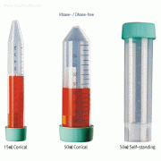 Biofil® 15 & 50㎖ Sterile Centrifuge Tubes, PP, Conical-type 12,000xg, Self-standing 6,000xg<br>With Fine Graduation & White Marking Area, Leakproof, PP 멸균 원심관