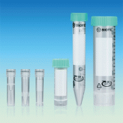Biofil® 0.5~50㎖ Air-tight Serum & Sample Tube, Sterile, Silicone O-Ring Sealed Screwcap<br>Transparent PP-Tube, HDPE-Cap, Fine Gaduation & Writing Area, 멸균 세럼·샘플 튜브