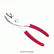 Wheaton® Handy Plier Decapper, Easy Way to Remove Seals<br>For 13 & 20mm Aluminum Seal, Made of Steel, <USA-Made> 알루미늄 씰 디캐퍼, 플라이어(펜치)식