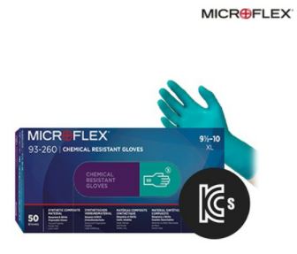 마이크로플렉스 [ Microflex ] KCs인증 내화학 일회용 글러브
